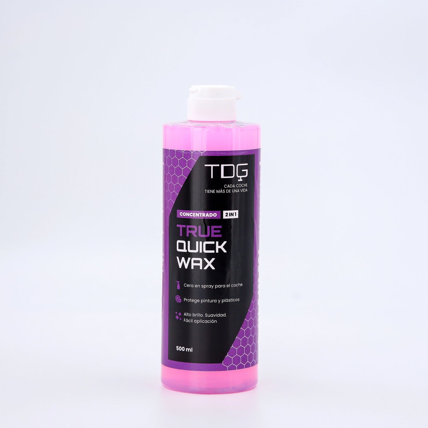 Cera Líquida en Spray para Coche True Quick Wax 2 in 1