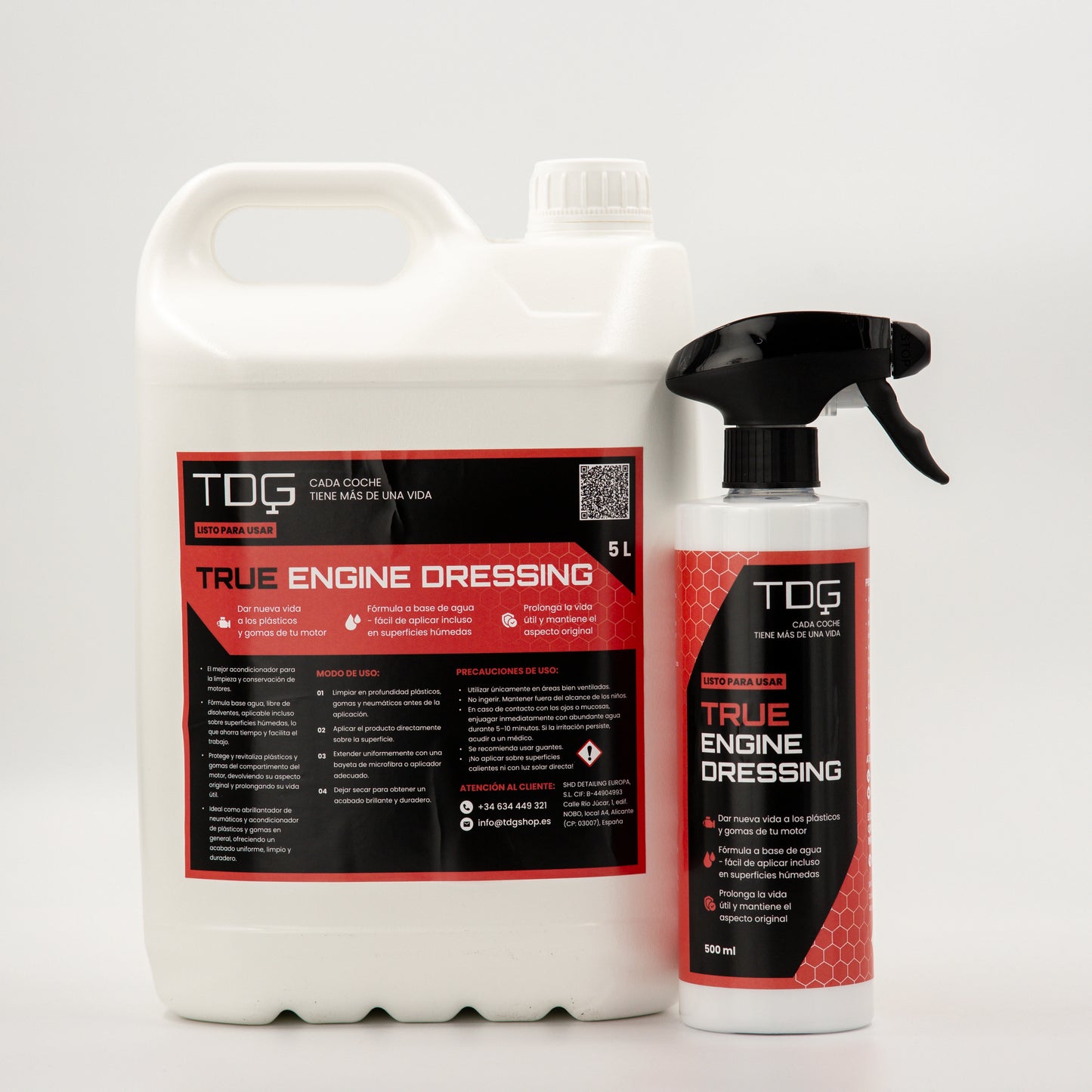 Acondicionador de Motor y Plásticos True Engine Dressing