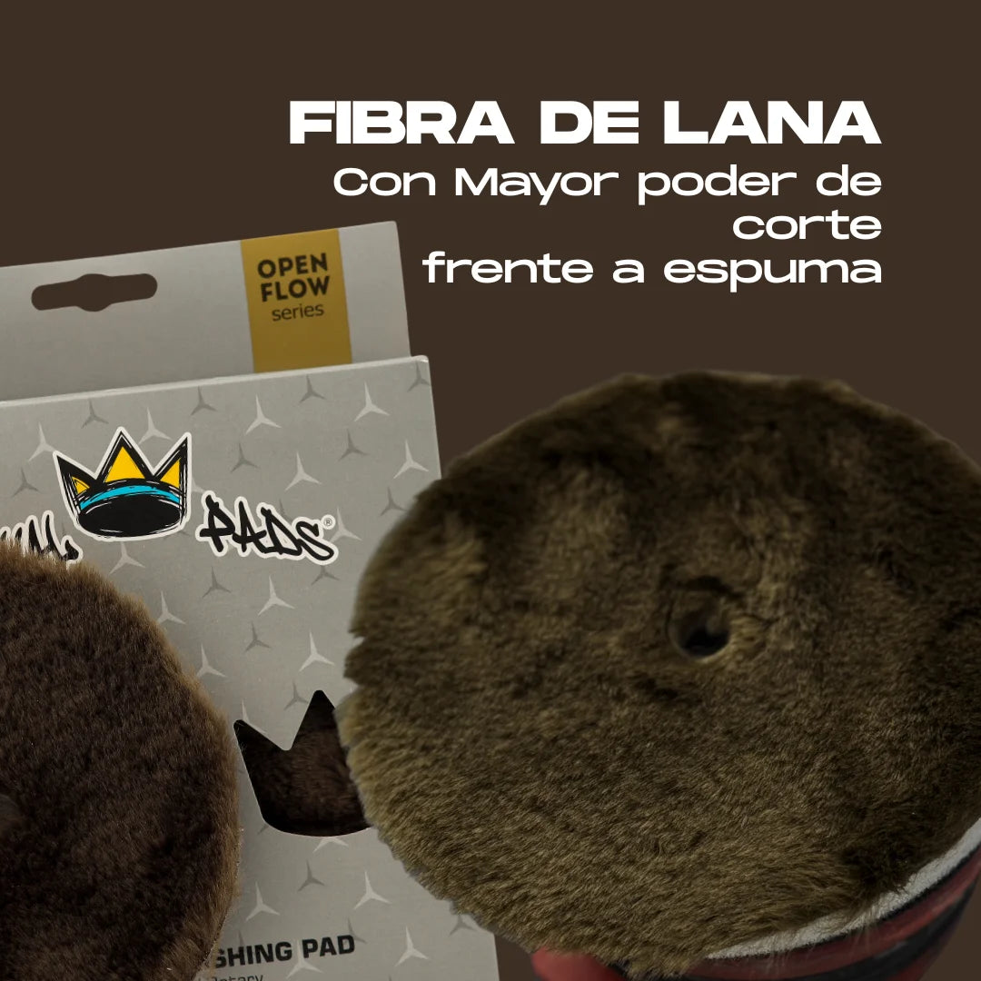 Pad de Lana Corte – Open Flow – Royal Pads One-Touch Wool