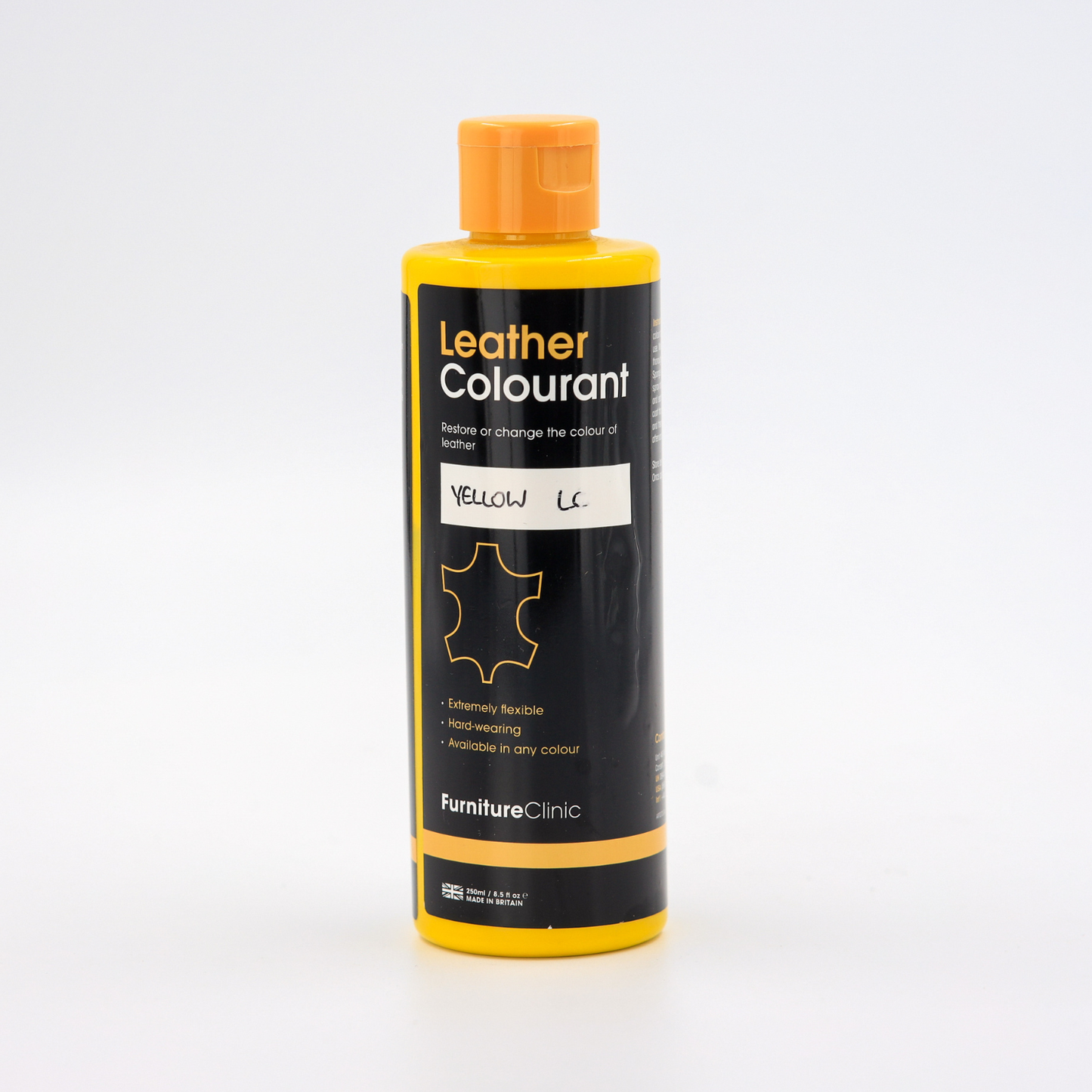 Tinte para cuero Furniture Clinic Leather Colourant – Amarillo (Yellow)