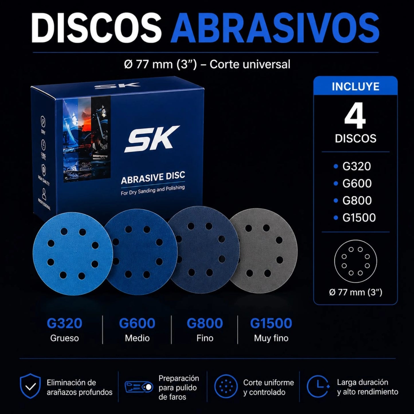 Kit Completo para Restauración de Faros