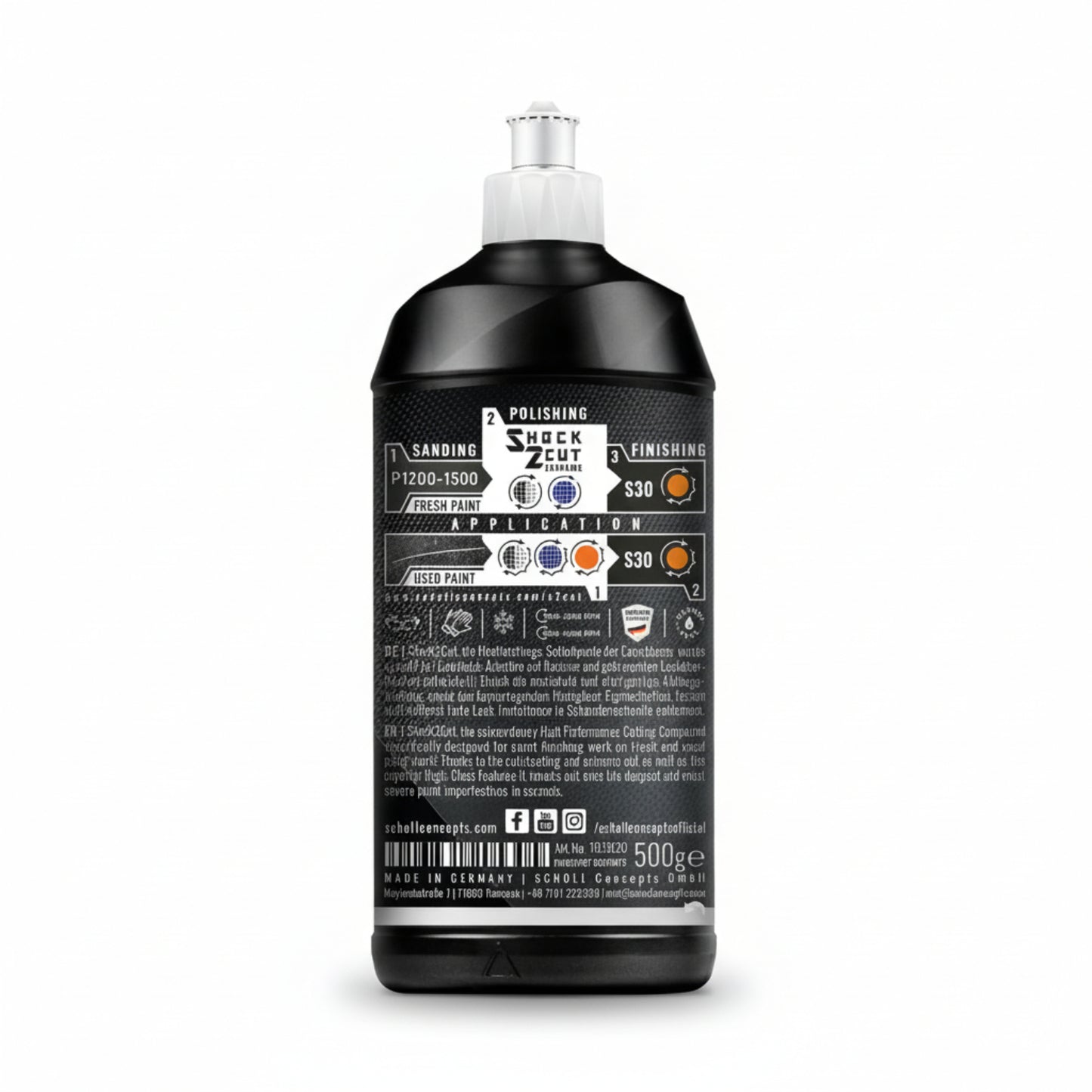 Pulimento alto corte Scholl S2 Shock Cut