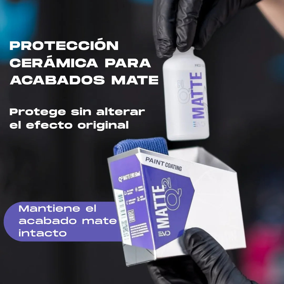 Gyeon Q² Matte EVO Light 50 ml – Protección Cerámica Profesional para Acabados Mate