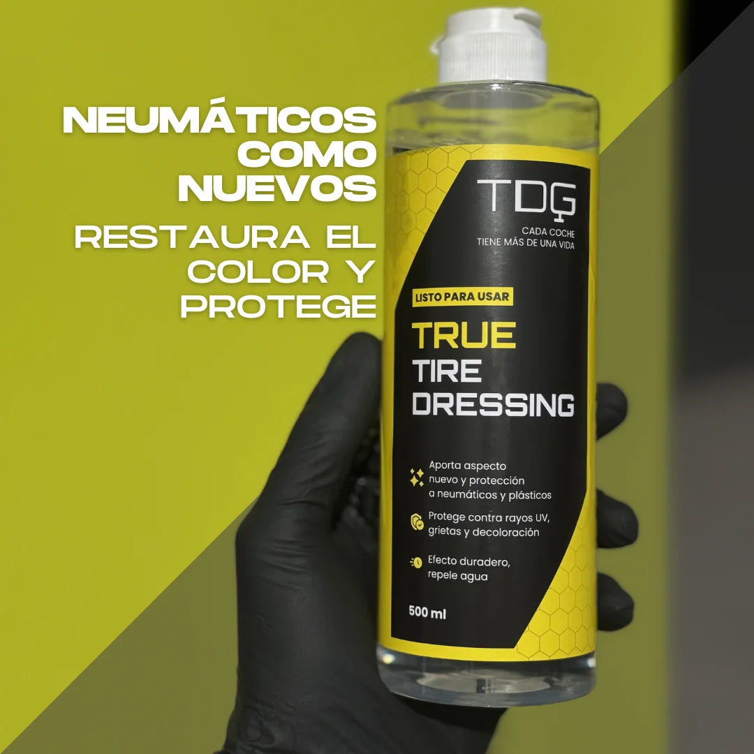 Abrillantador y Protector de Neumáticos True Tire Dresing