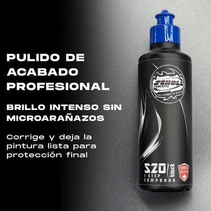 Pulimento de un paso Scholl Concepts S20 Black Swiss