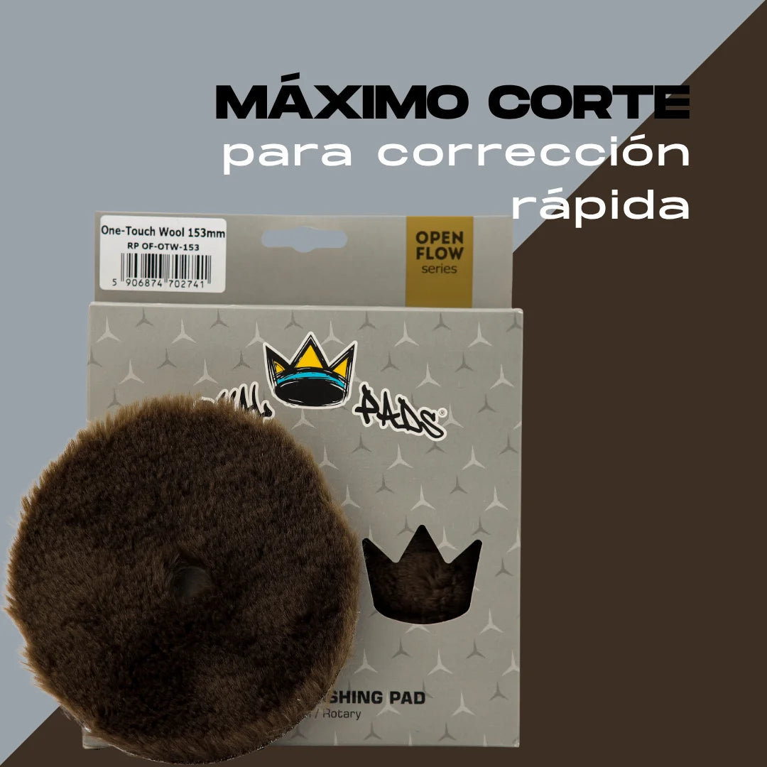 Pad de Lana Corte – Open Flow – Royal Pads One-Touch Wool