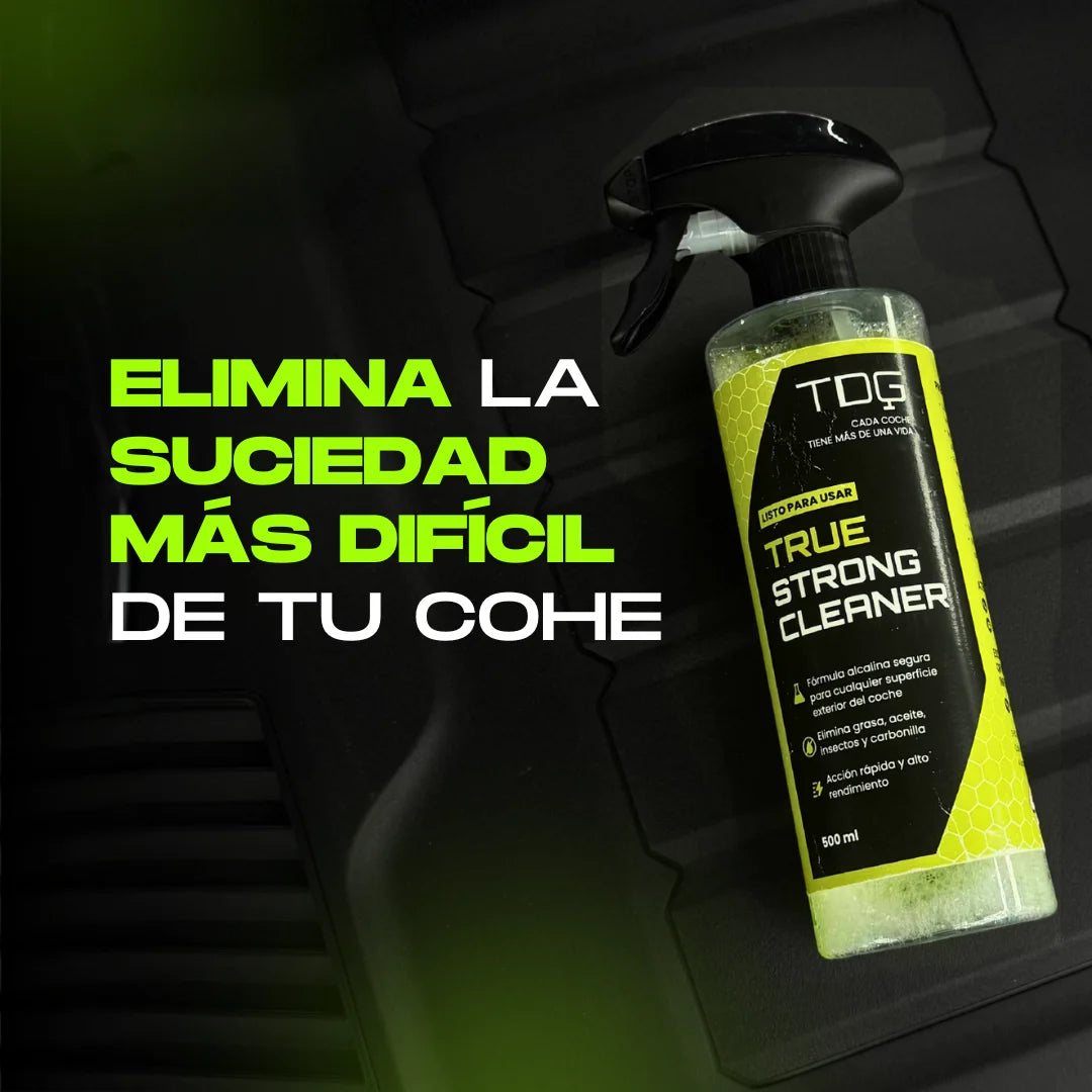 True Strong Cleaner, limpiador que elimina la suciedad más difícil del coche