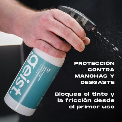 Protector y bloqueador de tinte y fricción para cuero Geist Bloqueador