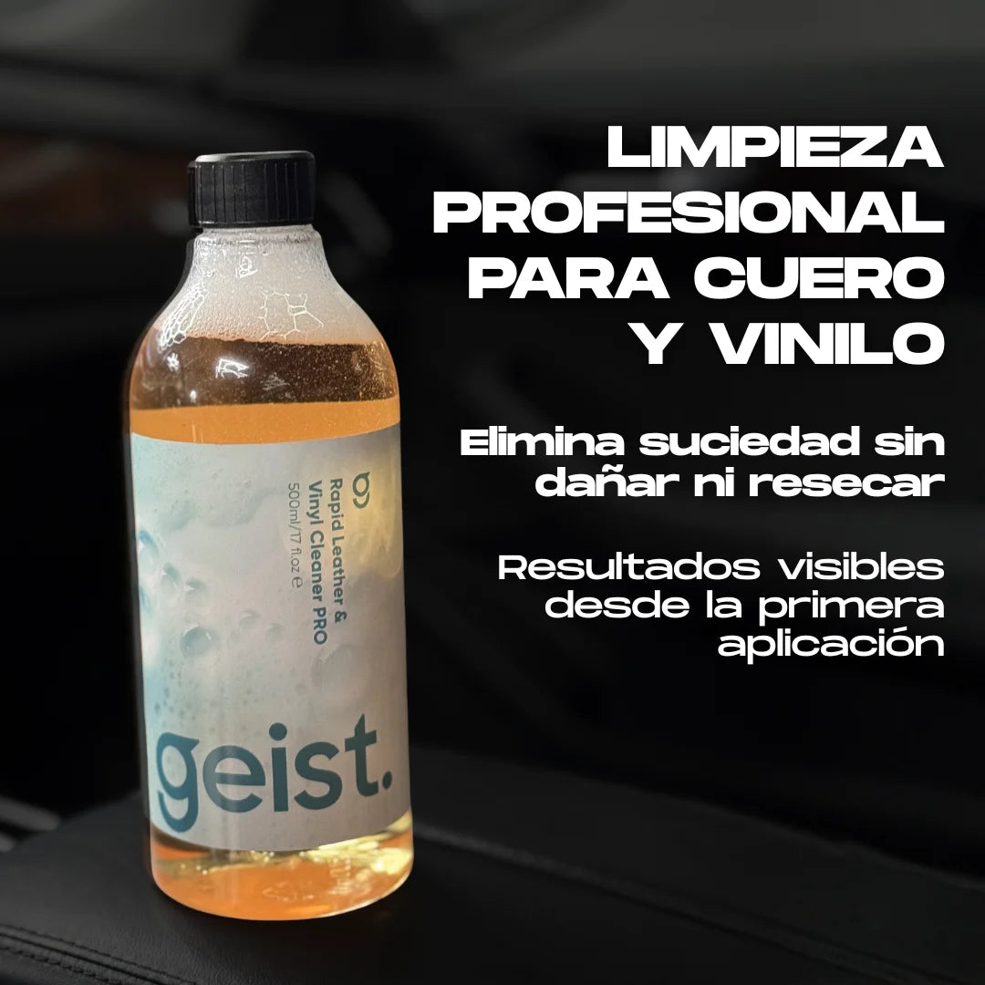 Limpiador profesional de cuero y vinilo Geist PRO