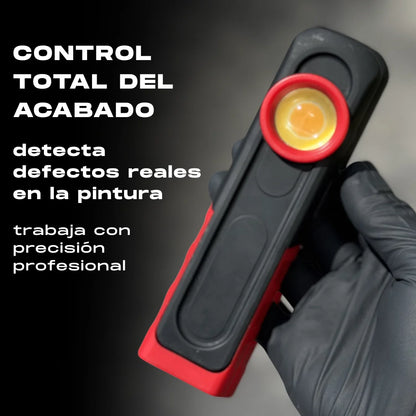 Linterna led para control de pulido y coating profesional
