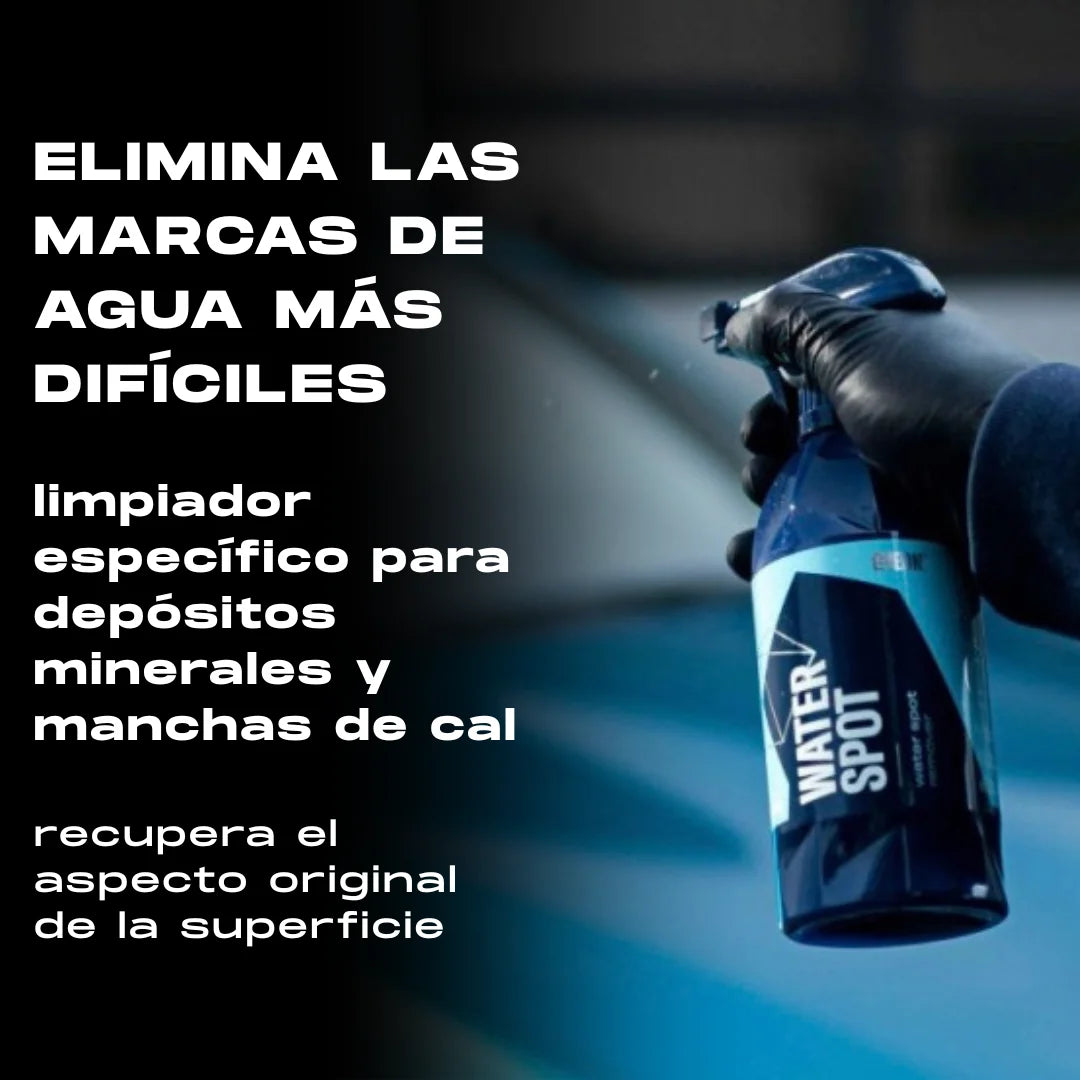 ELIMINADOR DE MANCHAS DE CAL Y DEPÓSITOS MINERALES – GYEON Q²M WaterSpot