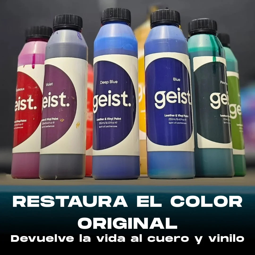 Tinte para cuero profesional Geist Pintura de cuero y vinilo