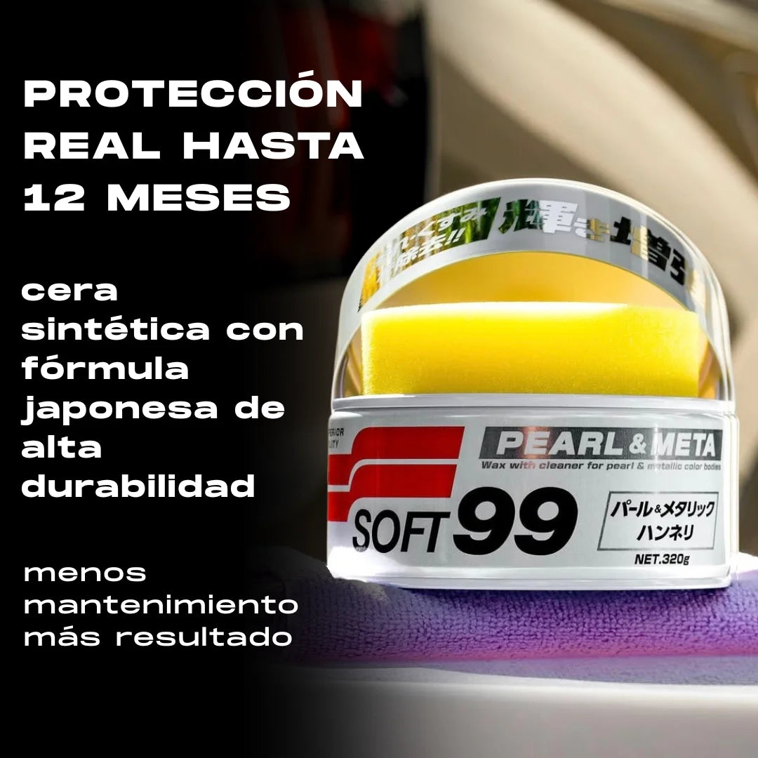 CERA SINTÉTICA DE PROTECCIÓN 12 MESES SOFT99 FUSSO COAT LIGHT