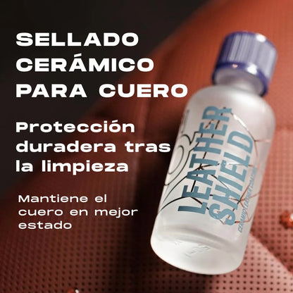 Tratamiento cerámico para cuero Gyeon Q² LeatherShield EVO 50 ml