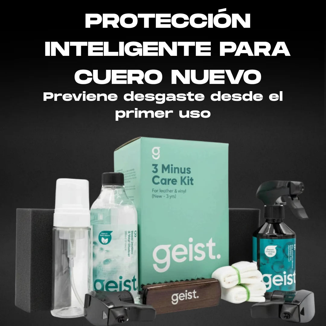 Geist Kit 3 Minus Care para cuero y vinilo