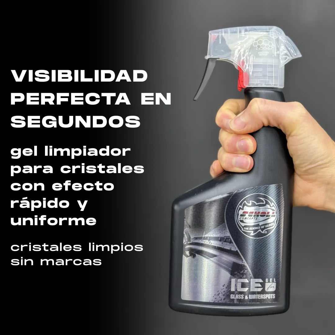 Gel limpiador para cristales 500 ml | Scholl ICE Gel