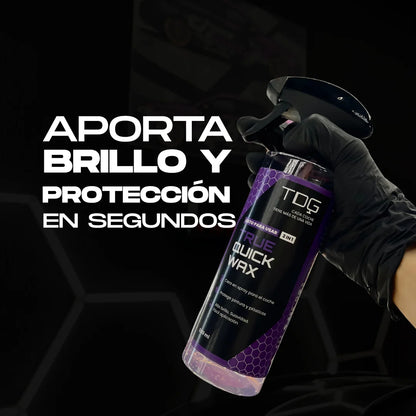 Cera Líquida en Spray para Coche True Quick Wax 2 in 1