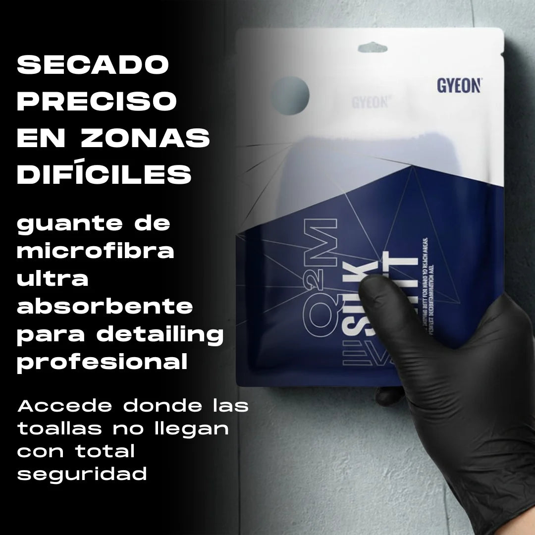 Guante de Secado de Microfibra para Coche – Gyeon SilkMitt EVO