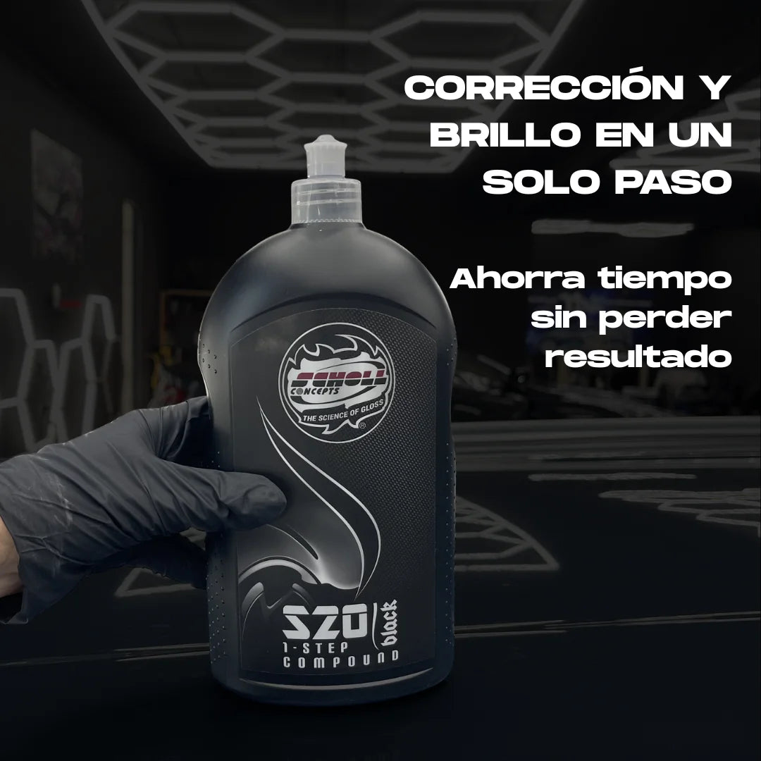 Pulimento de un paso medio-finish Scholl Concepts S20 Black