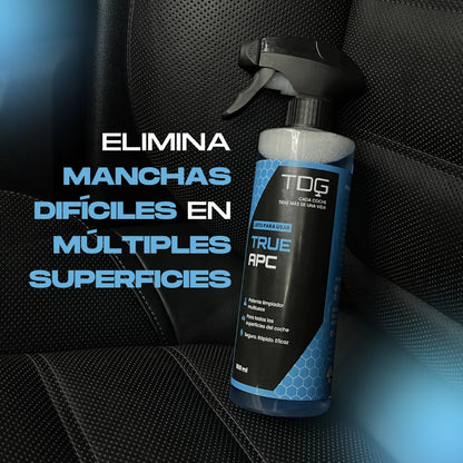 Limpiador de Plásticos, Cuero, Alcántara y Textil True APC