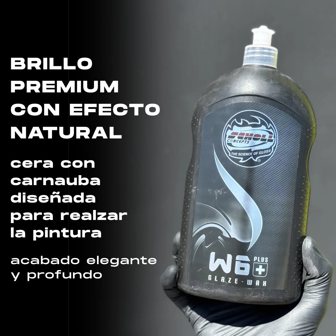 Protege y da brillo a la pintura Scholl Concepts W6+ Cera de carnauba