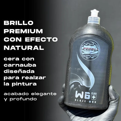 Protege y da brillo a la pintura Scholl Concepts W6+ Cera de carnauba