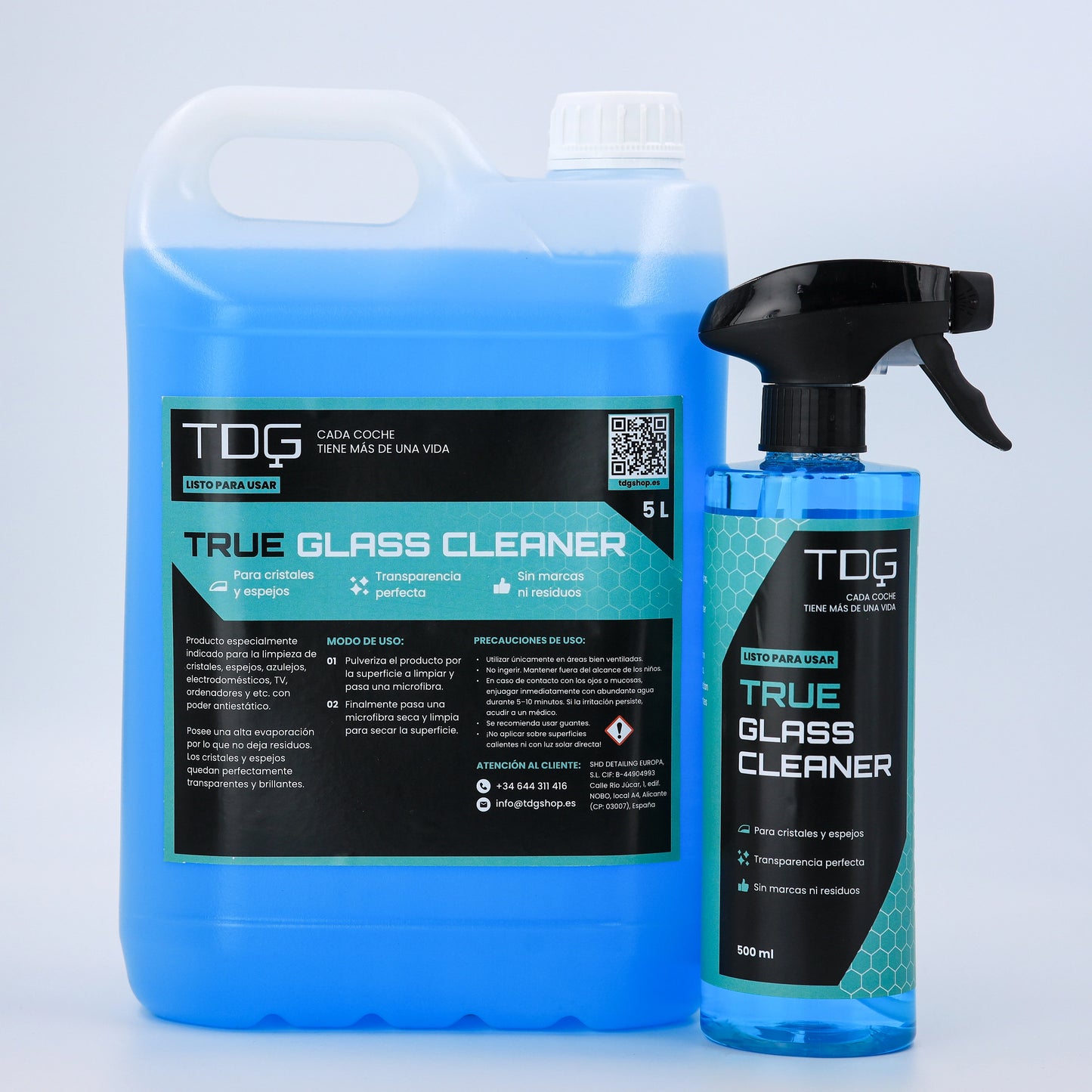 Limpia cristales Profesional para Coche True Glass Cleaner