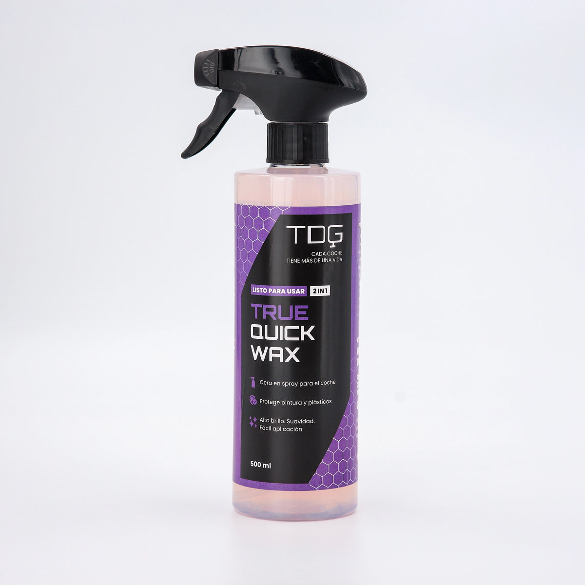 True Quick Wax 2 in 1 500 ml listo para usar con pulverizador
