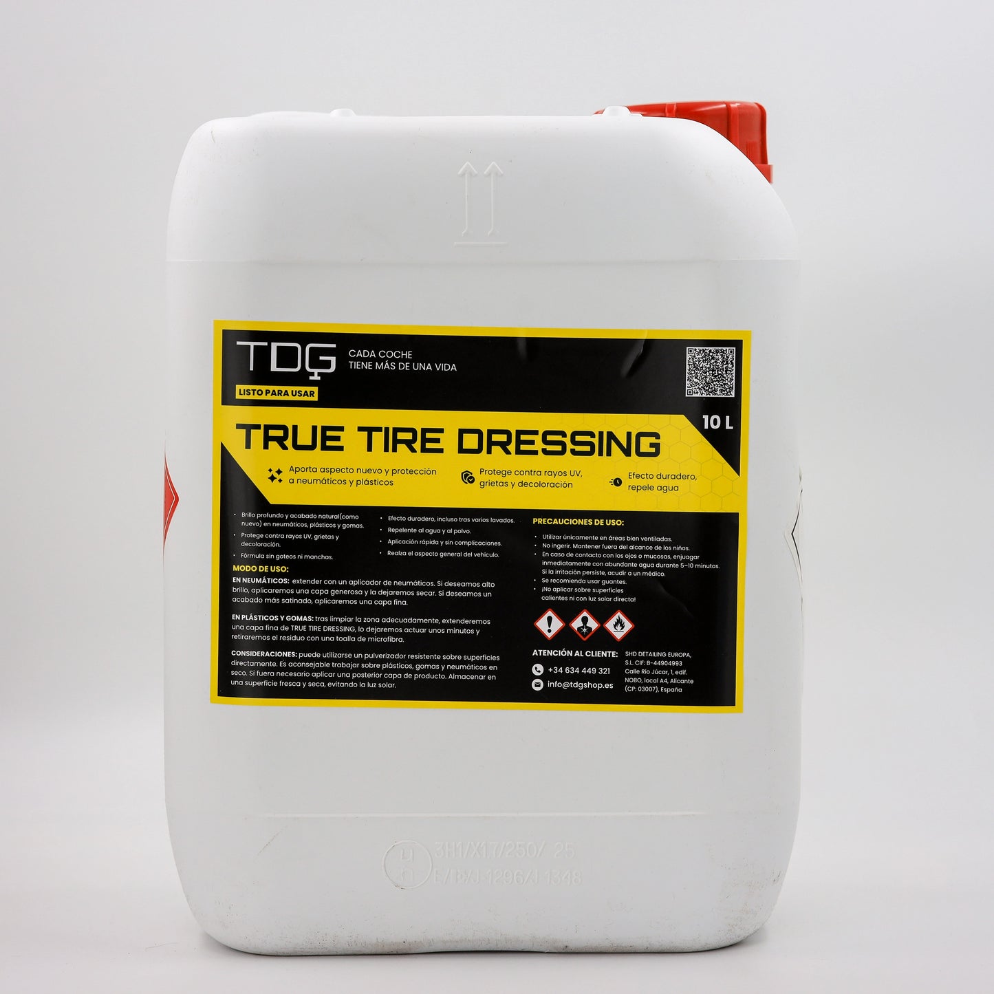 Abrillantador y Protector de Neumáticos True Tire Dresing