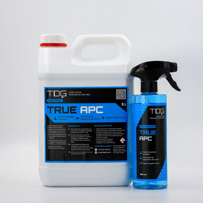 Limpiador de Plásticos, Cuero, Alcántara y Textil True APC