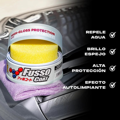 CERA SINTÉTICA DE PROTECCIÓN 12 MESES SOFT99 FUSSO COAT LIGHT