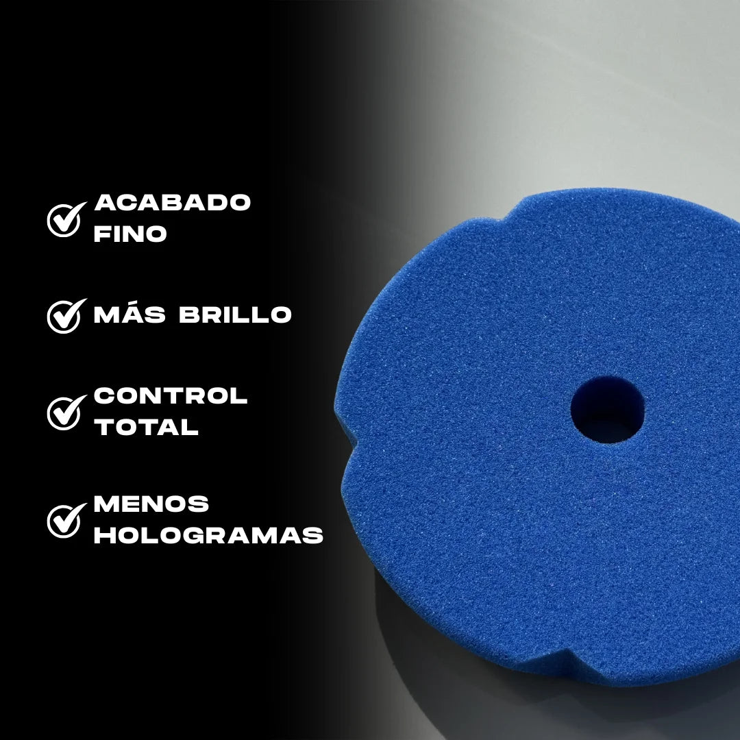 Almohadilla de acabado Scholl Concepts Ninja Pad Azul 145 mm