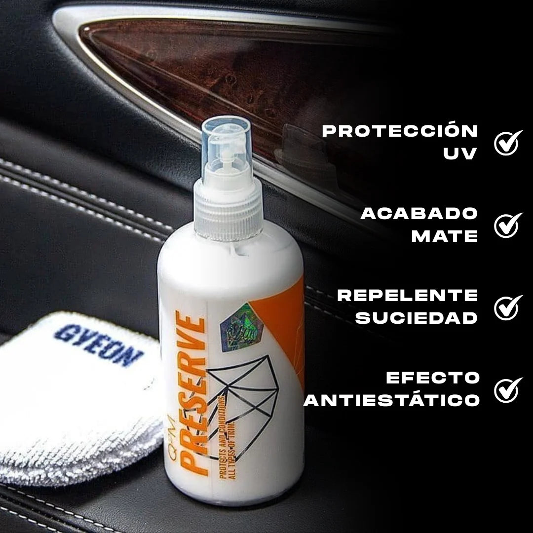 Protector para Plásticos y Vinilos de UV – Gyeon Q²M Preserve