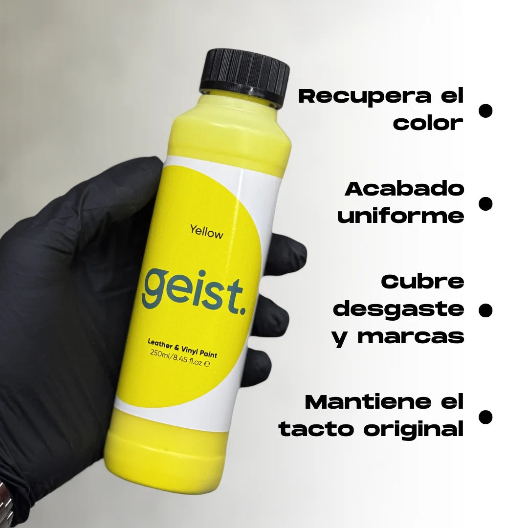 Tinte para cuero profesional Geist Pintura de cuero y vinilo