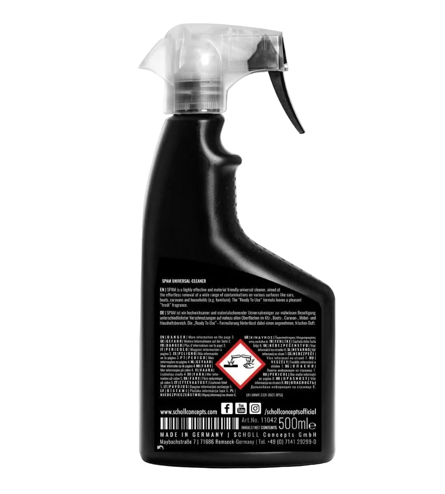 Limpiador universal para interior y exterior – Scholl Concepts SPAM 500 ml