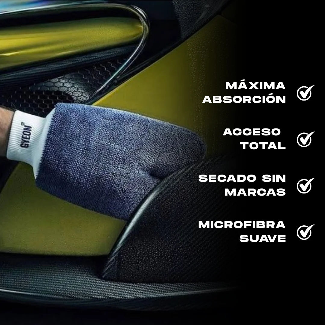 Guante de Secado de Microfibra para Coche – Gyeon SilkMitt EVO