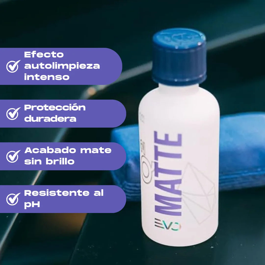 Gyeon Q² Matte EVO Light 50 ml – Protección Cerámica Profesional para Acabados Mate