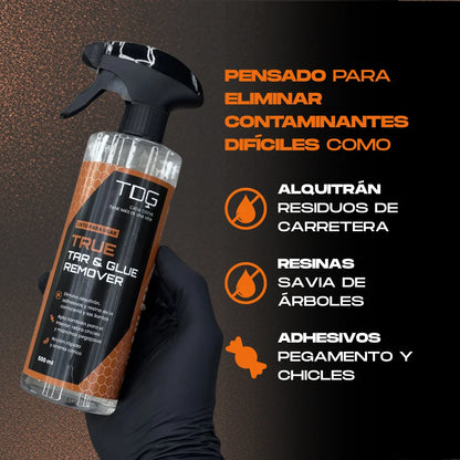 Elimina Alquitrán, Resinas y Chicle True Tar & Glue Remover