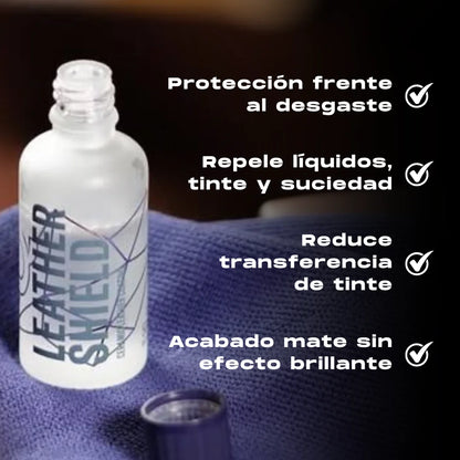 Tratamiento cerámico para cuero Gyeon Q² LeatherShield EVO 50 ml