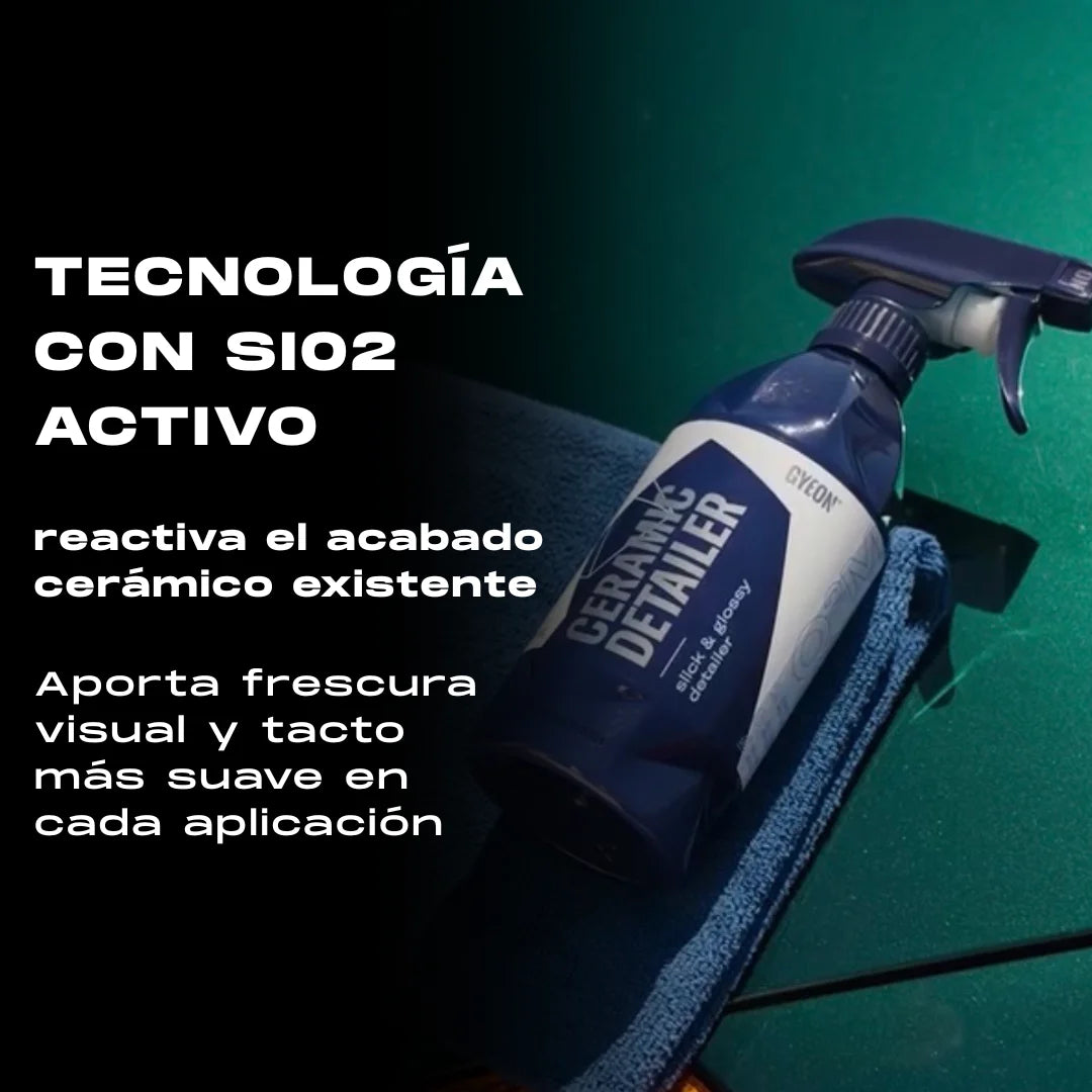 Quick Detailer Cerámico para Coche – Gyeon Q²M Ceramic Detailer