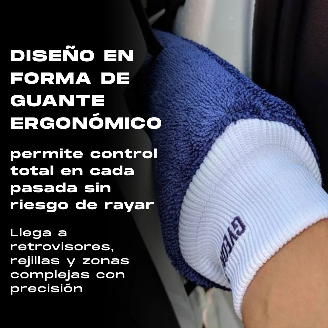 Guante de Secado de Microfibra para Coche – Gyeon SilkMitt EVO