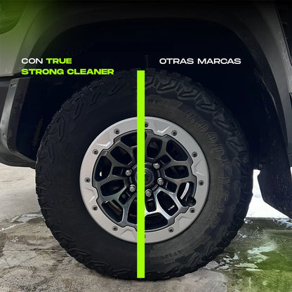 Limpia llantas, neumático, elimina mosquitos True Strong Cleaner