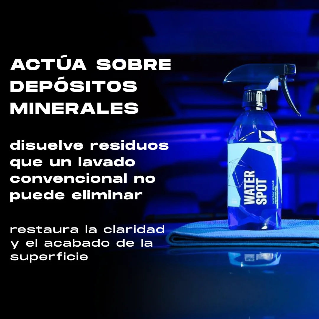 ELIMINADOR DE MANCHAS DE CAL Y DEPÓSITOS MINERALES – GYEON Q²M WaterSpot