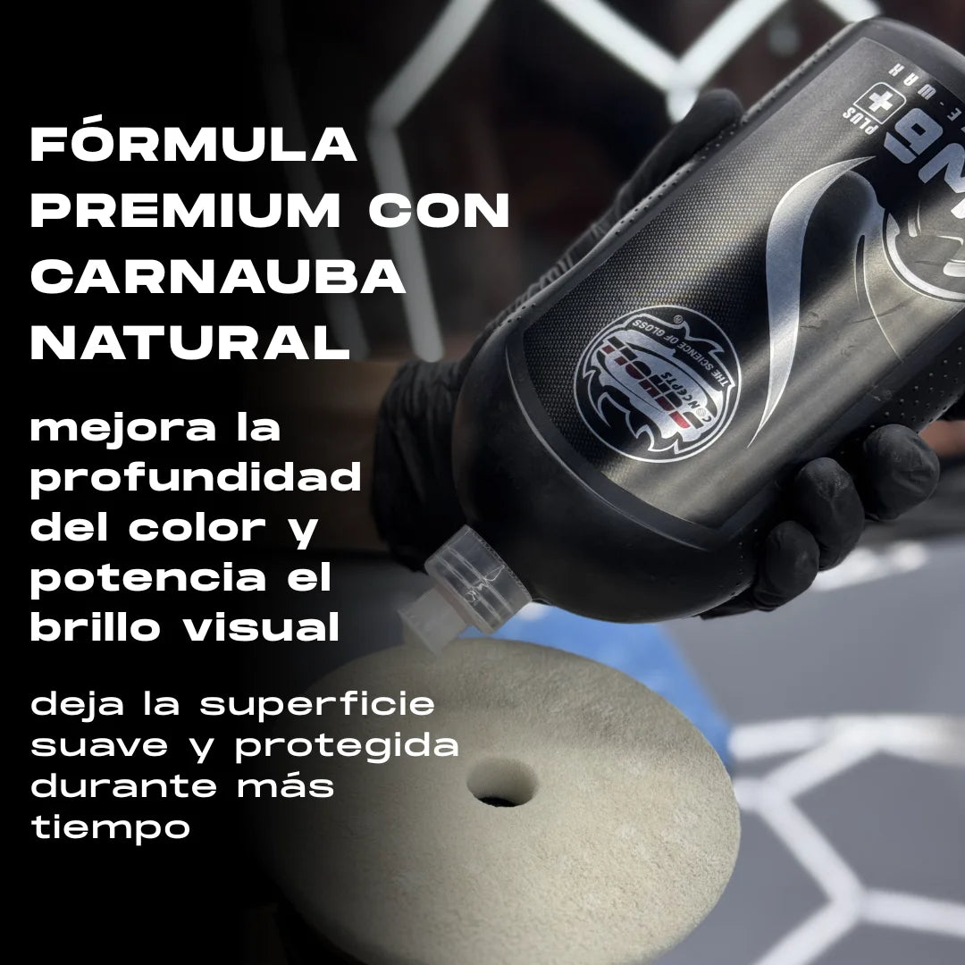 Protege y da brillo a la pintura Scholl Concepts W6+ Cera de carnauba