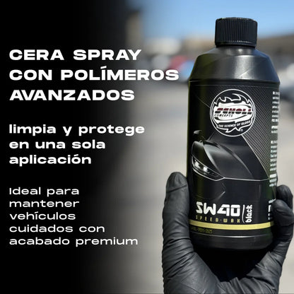 Scholl Concepts SW40 Black pulverizador cera