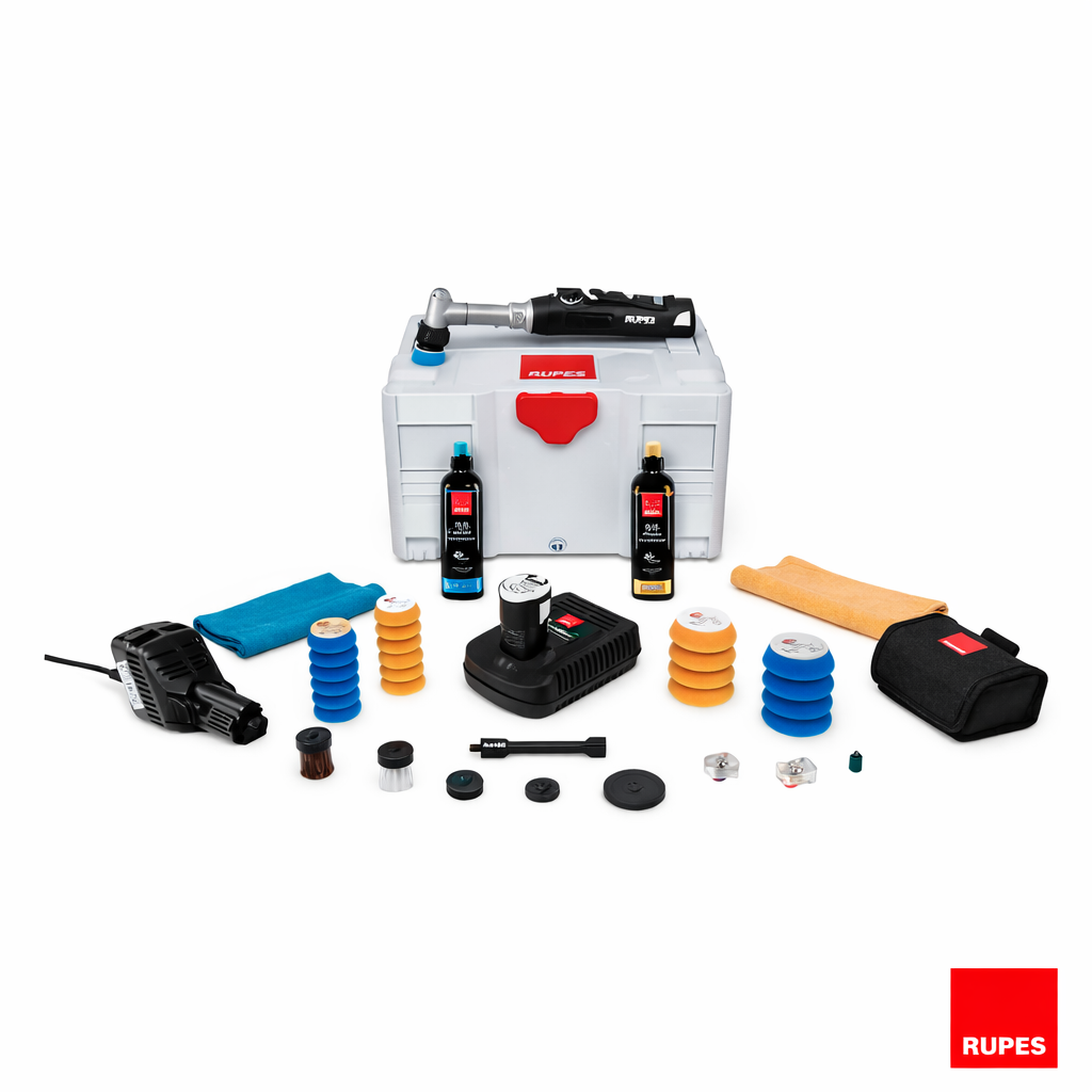 Pulidora de batería KIT RUPES IBRID NANO HR81