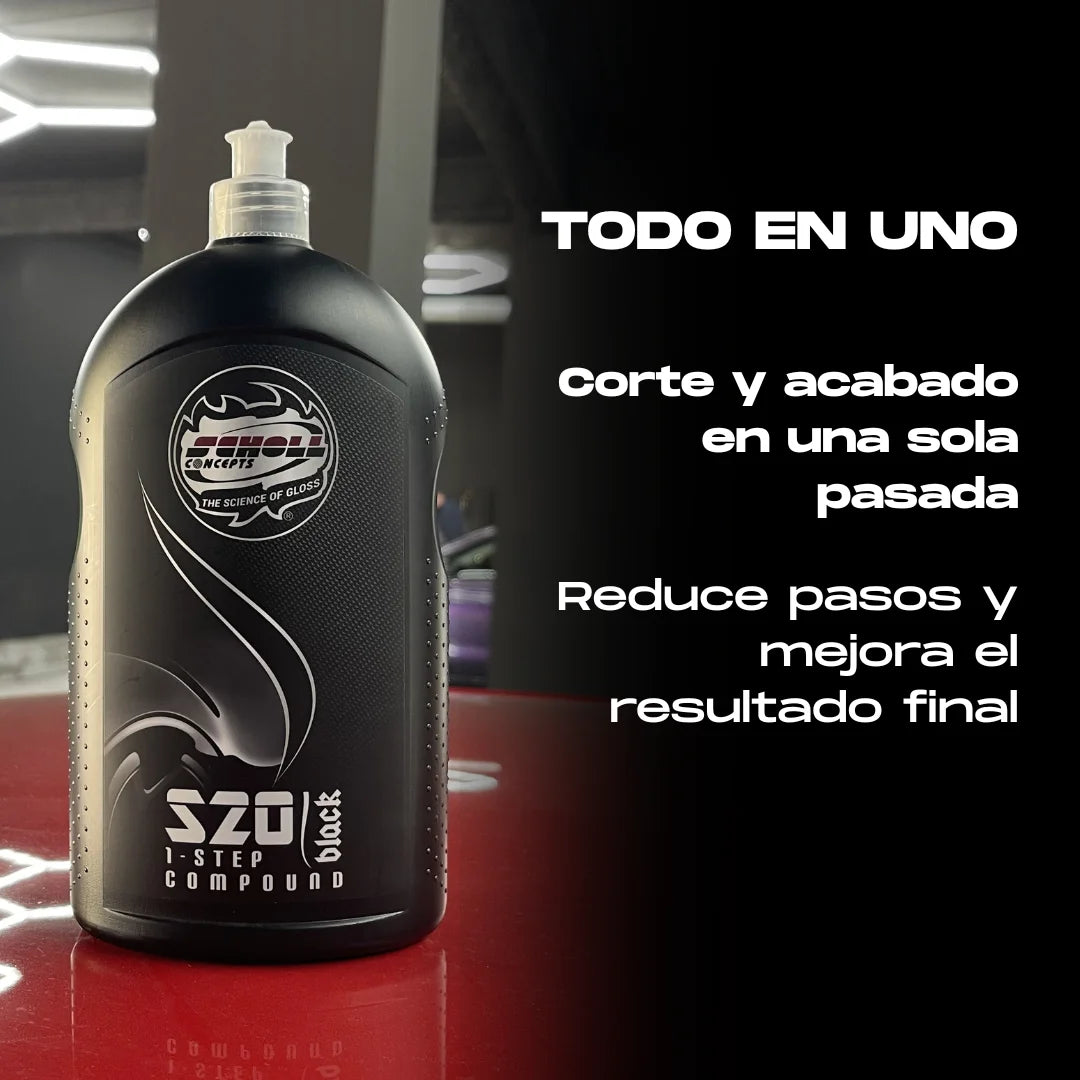 Pulimento de un paso medio-finish Scholl Concepts S20 Black