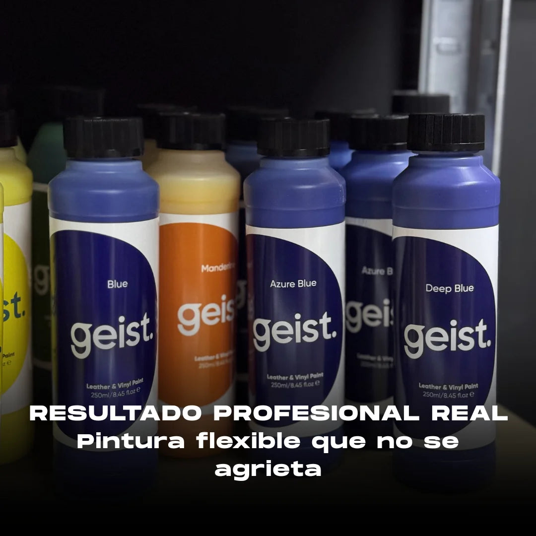 Tinte para cuero profesional Geist Pintura de cuero y vinilo