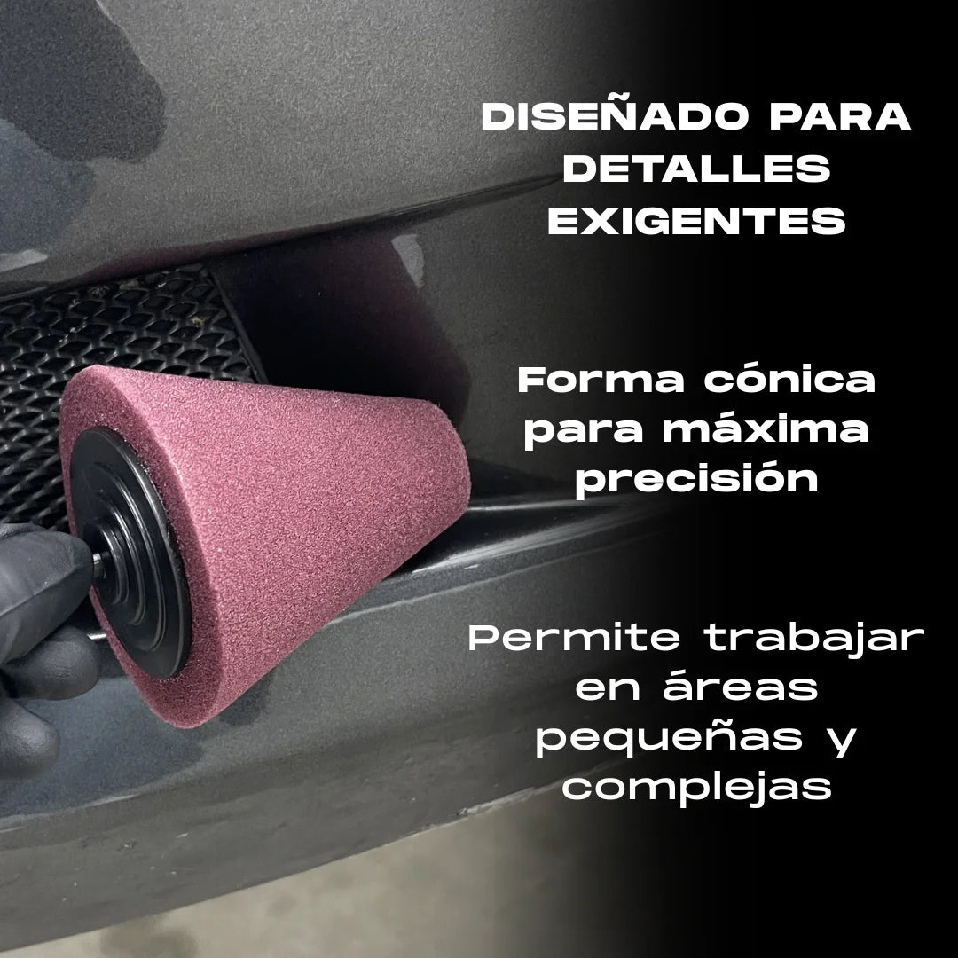 Cono de pulido real [Corte Pesado]