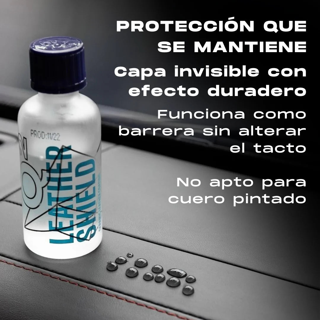 Tratamiento cerámico para cuero Gyeon Q² LeatherShield EVO 50 ml